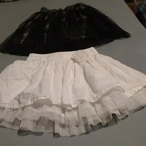 Two little girl summery skirts..